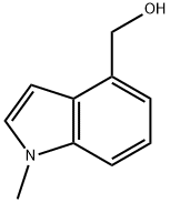 (1-METHYL-1H-INDOL-4-YL)METHANOL Struktur