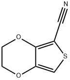 2,3-DIHYDROTHIENO[3,4-B][1,4]DIOXINE-5-CARBONITRILE Struktur