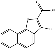 3-CHLORONAPHTHO[1,2-B]THIOPHENE-2-CARBOXYLIC ACID Struktur