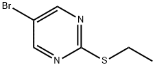 5-Bromo-2-(ethylthio)pyrimidine Struktur