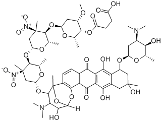 decilorubicin Struktur