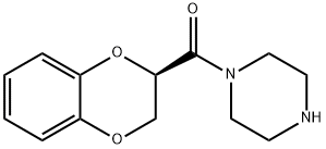 (R)-(2,3-DIHYDRO-BENZO[1,4]DIOXIN-2-YL)-PIPERAZIN-1-YL-METHANONE Struktur