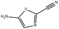 2-Thiazolecarbonitrile,  5-amino- Struktur