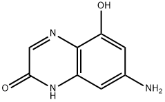 2(1H)-Quinoxalinone,  7-amino-5-hydroxy- Struktur