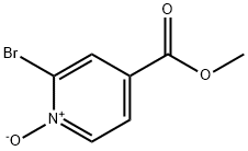 Methyl 2-bromo-isonicotinate-1-oxide Struktur