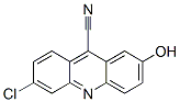 9-Acridinecarbonitrile,  6-chloro-2-hydroxy- Struktur