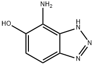 1H-Benzotriazol-5-ol,  4-amino-  (9CI) Struktur