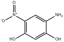 4-AMINO-6-NITRORESORCINOL HYDROCHLORIDE Struktur