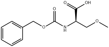 CBZ-O-METHYL-D-SERINE Struktur