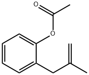 3-(2-ACETOXYPHENYL)-2-METHYL-1-PROPENE Struktur