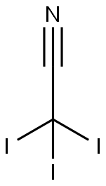 Triiodoacetonitrile Struktur