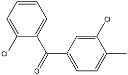 2,3'-DICHLORO-4'-METHYLBENZOPHENONE Struktur