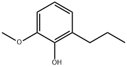 2-METHOXY-6-PROPYL-PHENOL Struktur