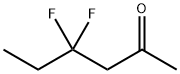 2-Hexanone, 4,4-difluoro- (9CI) Struktur