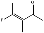 3-Penten-2-one, 4-fluoro-3-methyl-, (E)- (9CI) Struktur