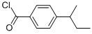 Benzoyl chloride, 4-(1-methylpropyl)- (9CI) Struktur