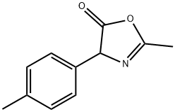 5(4H)-Oxazolone,  2-methyl-4-(4-methylphenyl)- Struktur