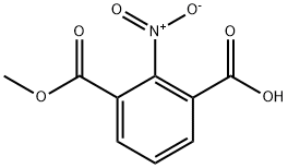 2-NITRO-ISOPHTHALIC ACID MONOMETHYL ESTER Structure