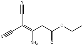 ETHYL 3-AMINO-4,4-DICYANO-3-BUTENOATE Struktur