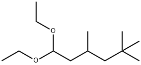 1,1-diethoxy-3,5,5-trimethylhexane Struktur