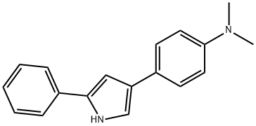 2-PHENYL-4-(P-DIMETHYLAMINOPHENYL)-PYRROLE Struktur