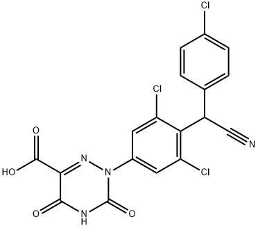 Diclazuril 6-Carboxylic Acid Struktur