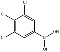 (3,4,5-Trichlorophenyl)boronic acid Struktur