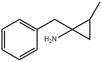 Cyclopropanamine,  2-methyl-1-(phenylmethyl)- Struktur