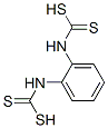 o-Phenylenebis(dithiocarbamic acid) Struktur