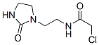 2-chloro-N-[2-(2-oxo-1-imidazolidinyl)ethyl]acetamide Struktur