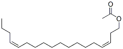 Z,Z-3,14-Octadecadien-1-ol acetate Struktur