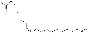 Z-6,17-Octadecadien-1-ol acetate Struktur