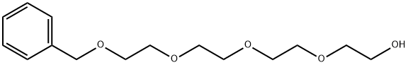 2-[2-[2-[2-(BENZYLOXY)ETHOXY]ETHOXY]ETHOXY]ETHANOL Struktur