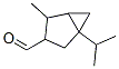 4-methyl-1-(1-methylethyl)bicyclo[3.1.0]hexane-3-carbaldehyde Struktur