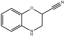 3,4-DIHYDRO-2H-1,4-BENZOXAZINE-2-CARBONITRILE Struktur