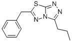 6-BENZYL-3-PROPYL[1,2,4]TRIAZOLO[3,4-B][1,3,4]THIADIAZOLE Struktur