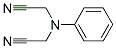 2-(cyanomethyl-phenyl-amino)acetonitrile Struktur