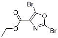 Ethyl 2,5-dibroMooxazole-4-carboxylate Struktur