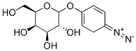 4-diazophenylgalactoside Struktur