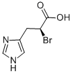 S-2--Bromo -4-imidazole propionic acid Struktur