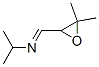 2-Propanamine,  N-[(3,3-dimethyl-2-oxiranyl)methylene]- Struktur