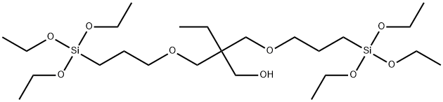 2,2-BIS(3-TRIETHOXYSILYLPROPOXYMETHYL)BUTANOL: 50% IN ETHANOL Struktur