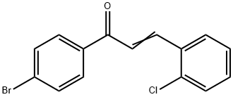 4'-BROMO-2-CHLOROCHALCONE Struktur