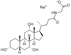 GLYCOCHOLIC ACID SODIUM SALT Struktur