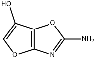 Furo[2,3-d]oxazol-6-ol, 2-amino- (9CI) Struktur