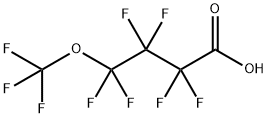 PERFLUORO(4-METHOXYBUTANOIC) ACID Struktur