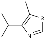 Thiazole,  5-methyl-4-(1-methylethyl)- Struktur