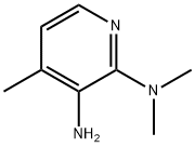 2,3-Pyridinediamine,  N2,N2,4-trimethyl- Struktur