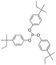 tris(p-tert-pentylphenyl) phosphite Struktur