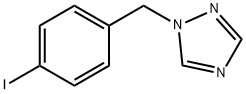 1-(4-IODOBENZYL)-1H-1,2,4-TRIAZOLE Struktur